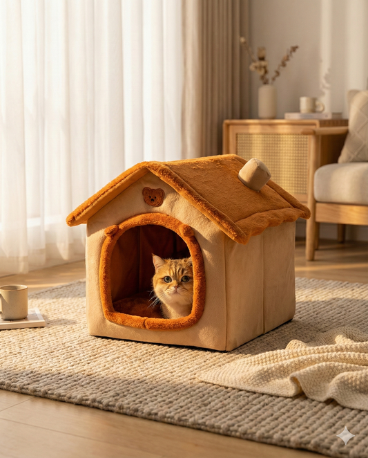 Budka-legowisko 4-sezonowe dla psa i kota